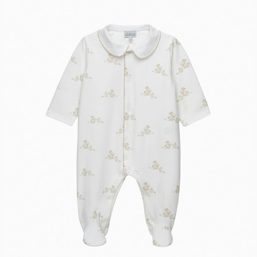 Baby Bunny Onesie in Oatmeal