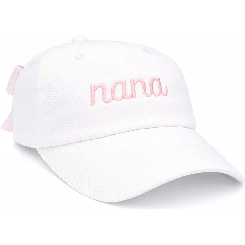 Nana Bow Baseball Hat