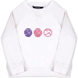 Long Raglan Sleeve Sweatshirt