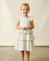 Bamboo Ruffle Layered Dress