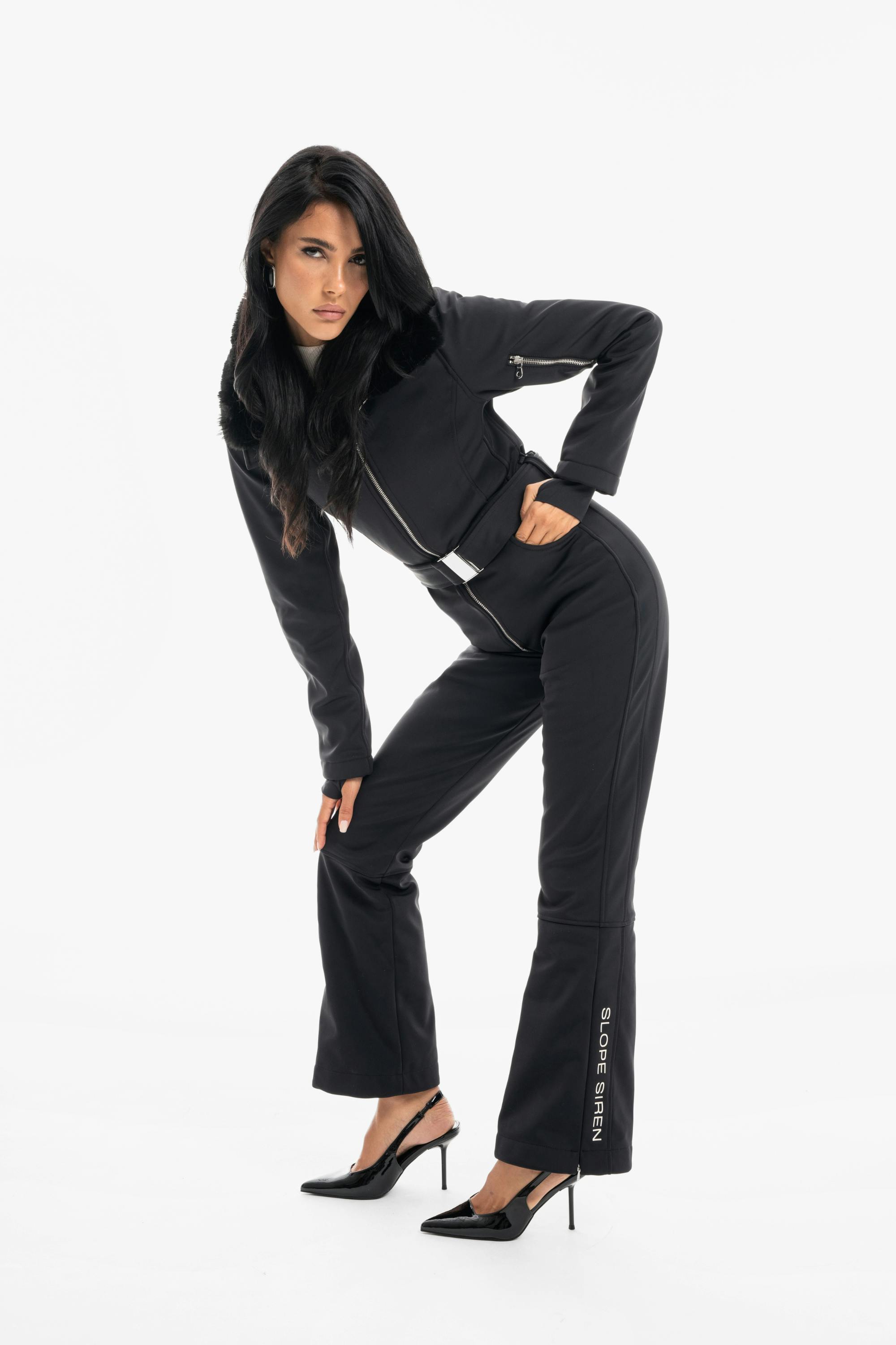 Women's Ace Ski Suit, Black Diamond