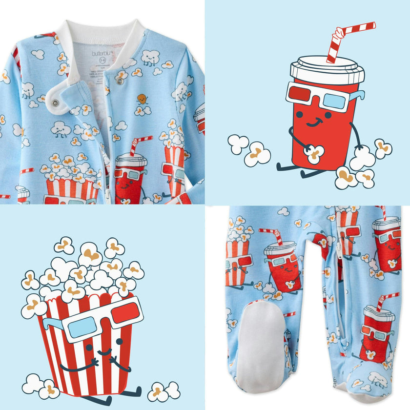 SCOUT Sleep & Play Baby Boys Pajamas