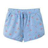 Tween Girls Crewneck Sweatshirt & Short Set | Cherry Print