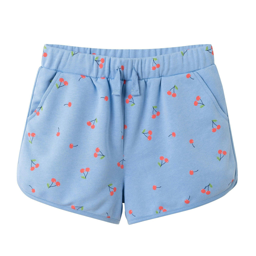 Tween Girls Crewneck Sweatshirt & Short Set | Cherry Print