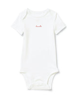 Baby's Pima Short Sleeve Onesie Set in French Lessons Pink