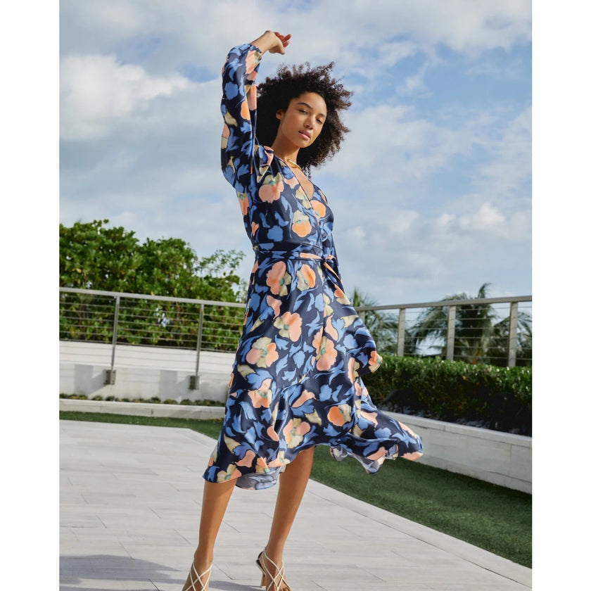 Women's Long Sleeve Blaire Dress, Florals