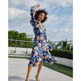 Women's Long Sleeve Blaire Dress, Florals