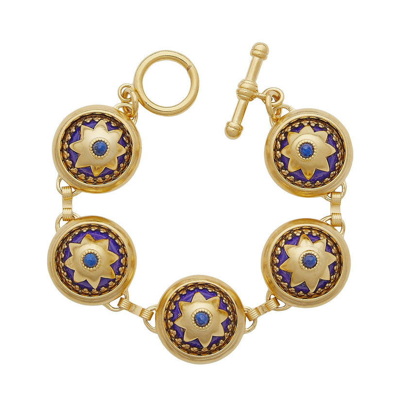 Indigo Bubble Bracelet