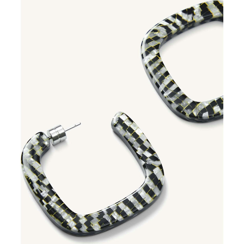 Midi Square Hoops
