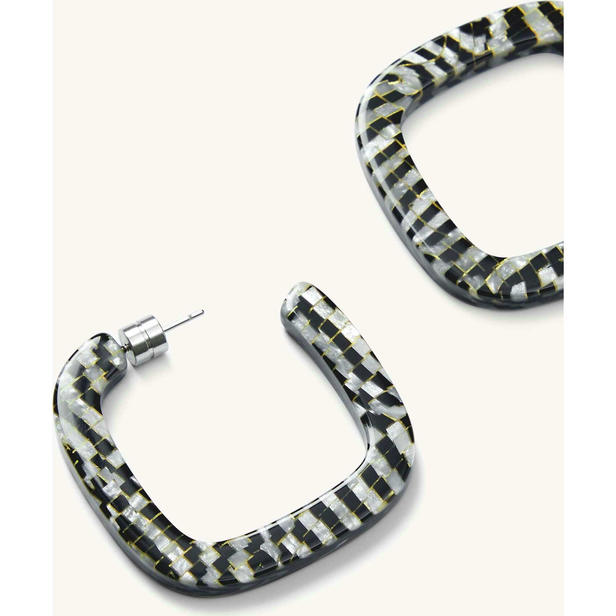 Midi Square Hoops
