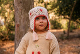 Très Sparkly Sweater in Ecru