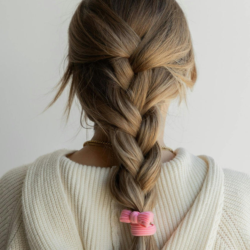 BOW SLICK BACK PONYTAILS (PACK OF 3)