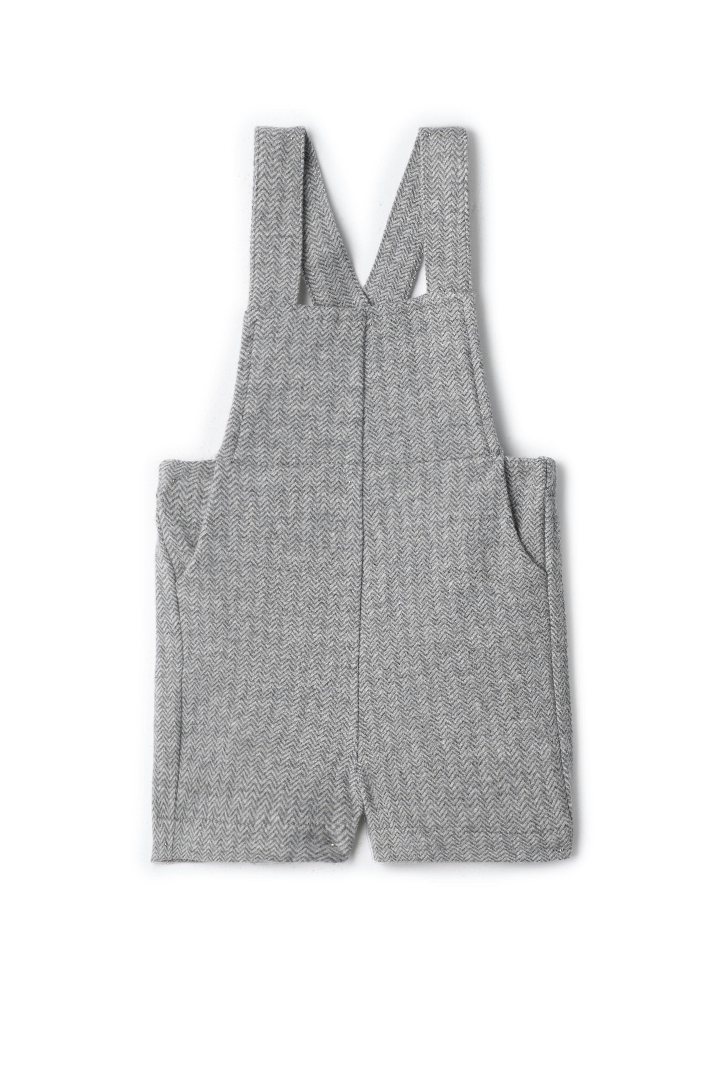Herringbone Stretch Adjustable Straps Overalls