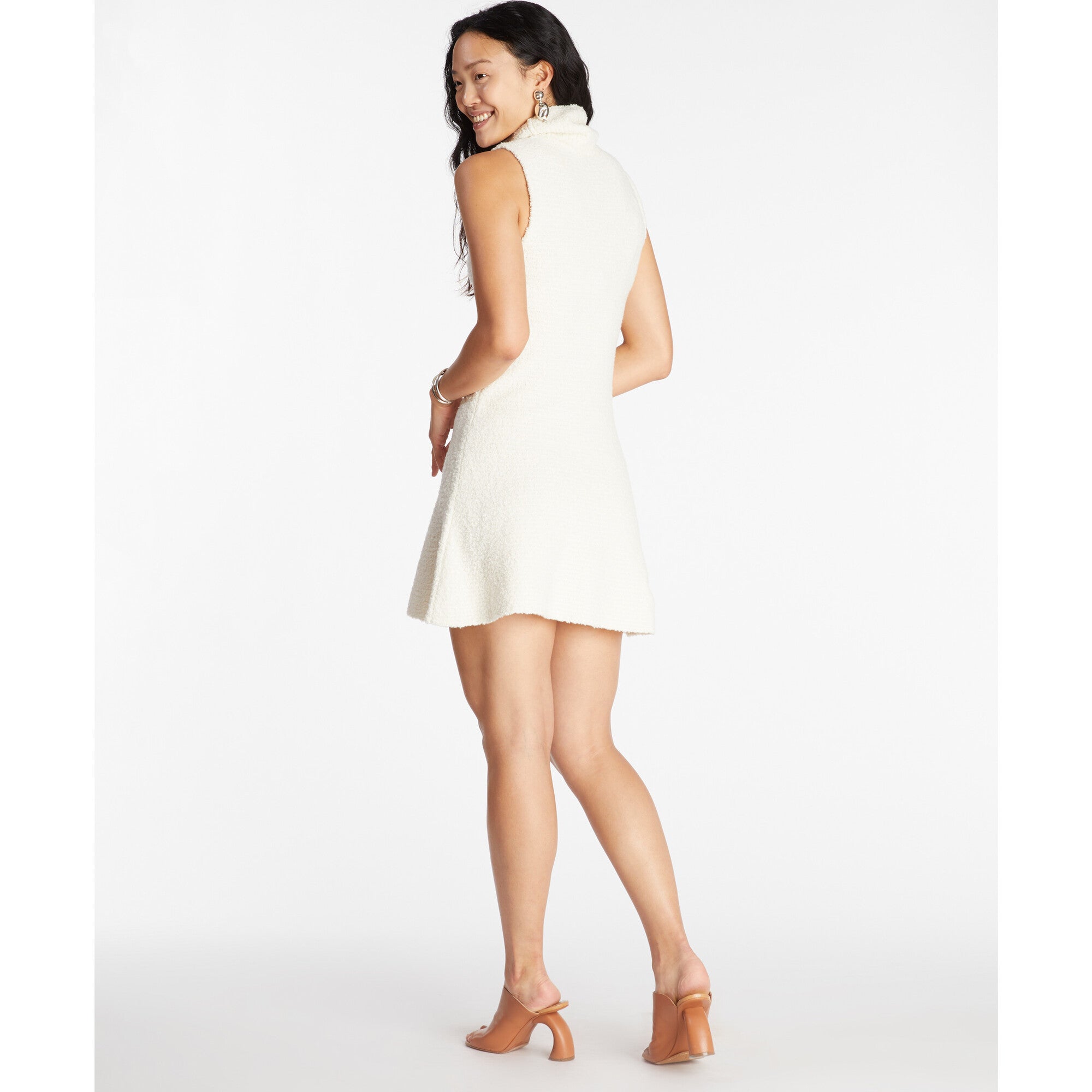 Women's Fitz Knit Dress, Cream