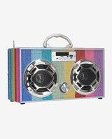 Rainbow Bling  Boombox