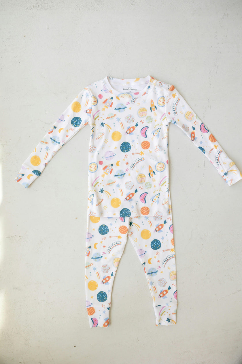 out of this world long sleeve pajama set