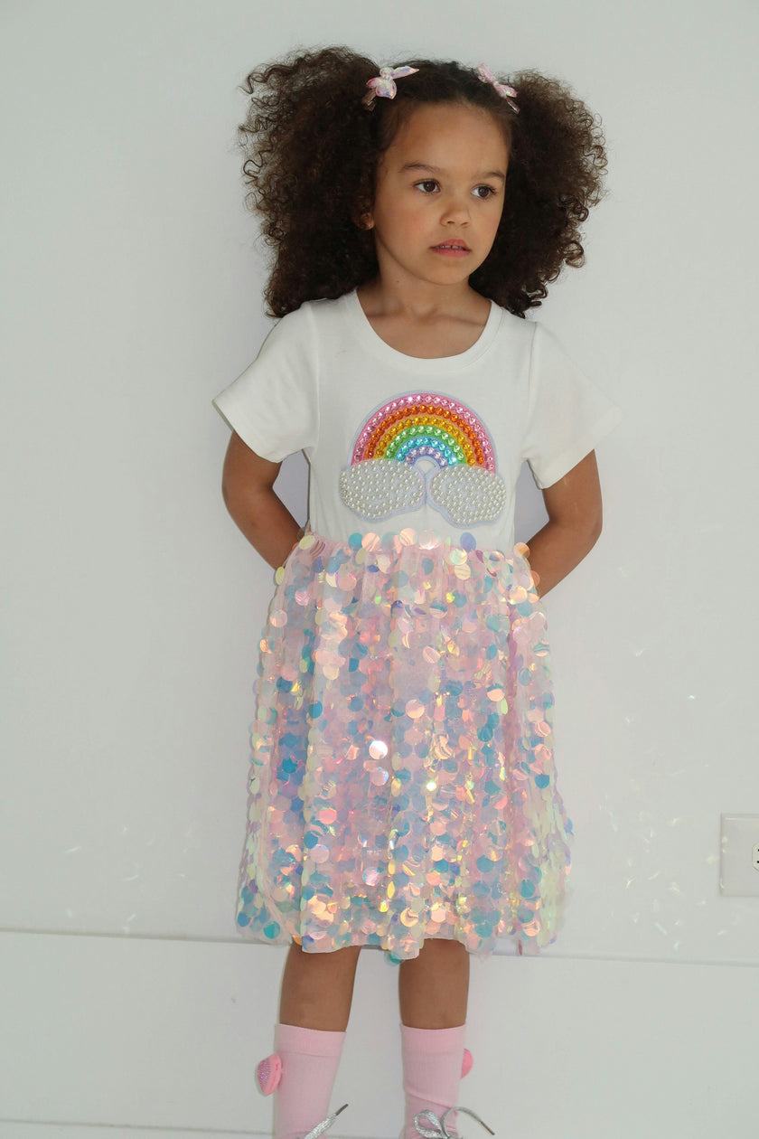 Paillette Rainbow Magic Dress