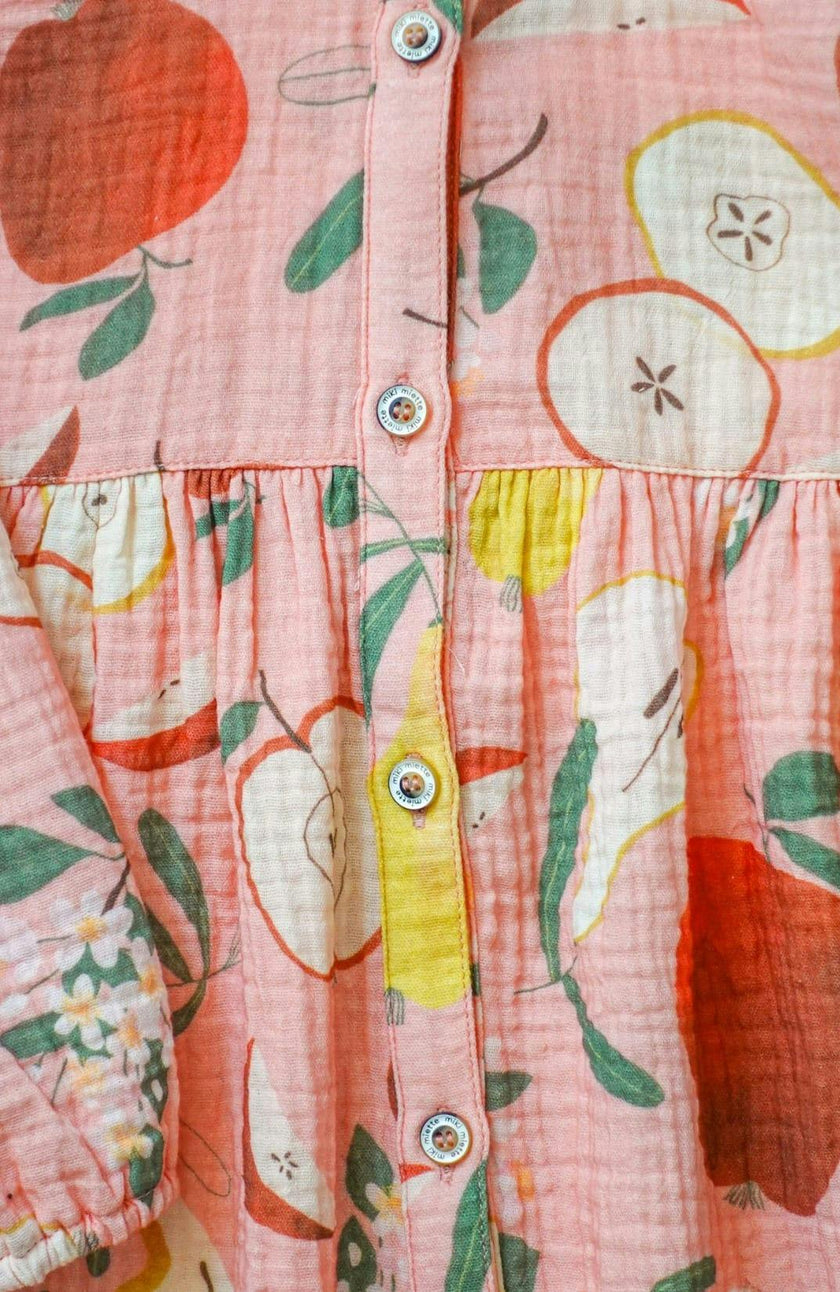 Pink Lady Dolly Shirt Dress