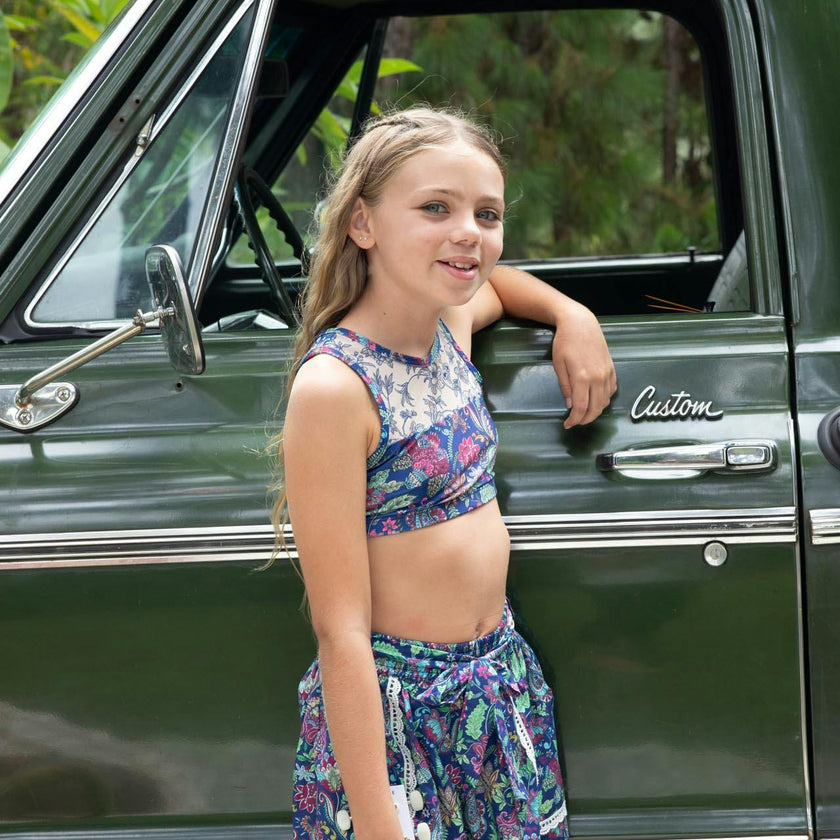 Racer Bikini (River Print)