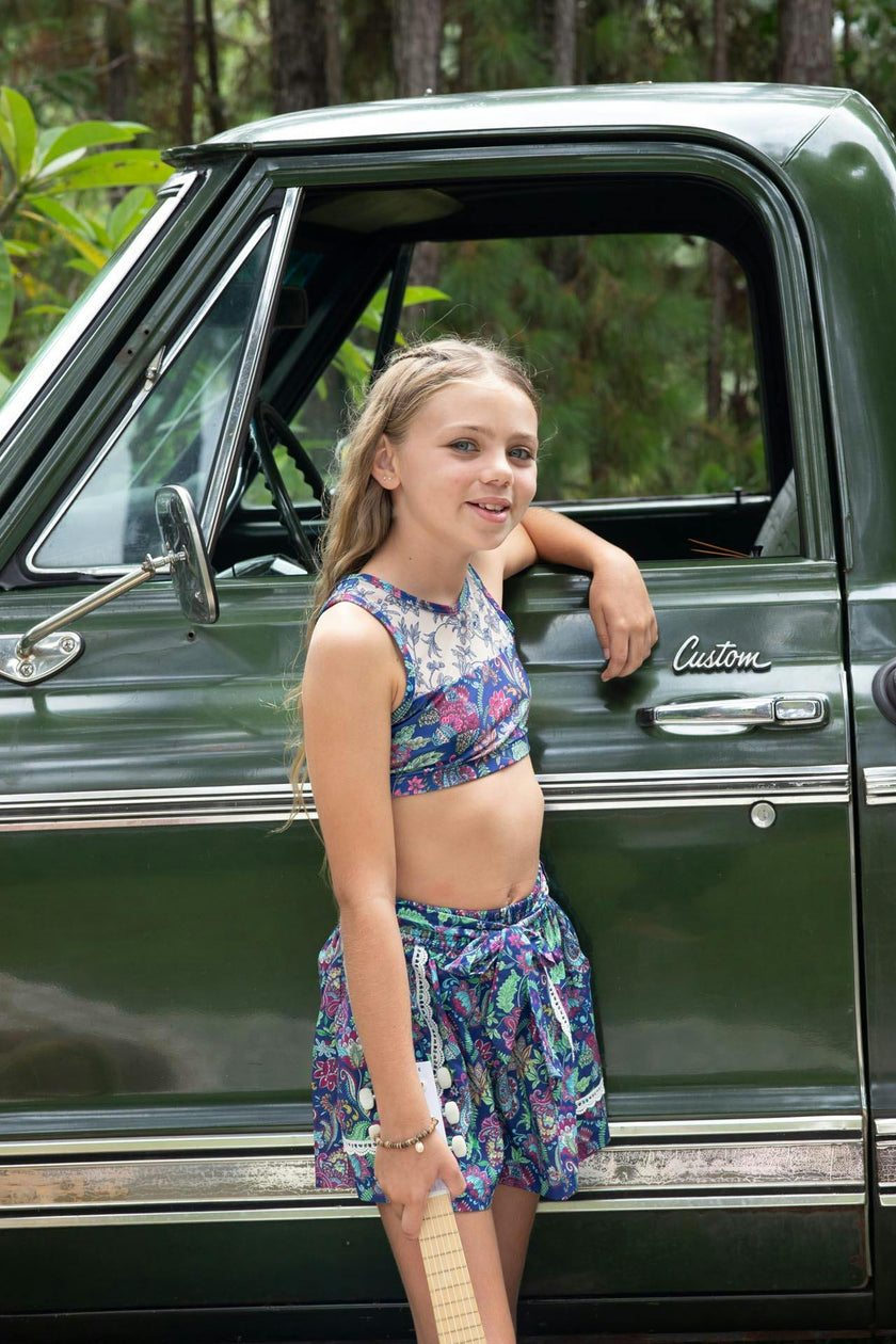 Racer Bikini (River Print)