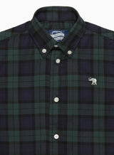 Thomas Shirt in Navy Plaid
