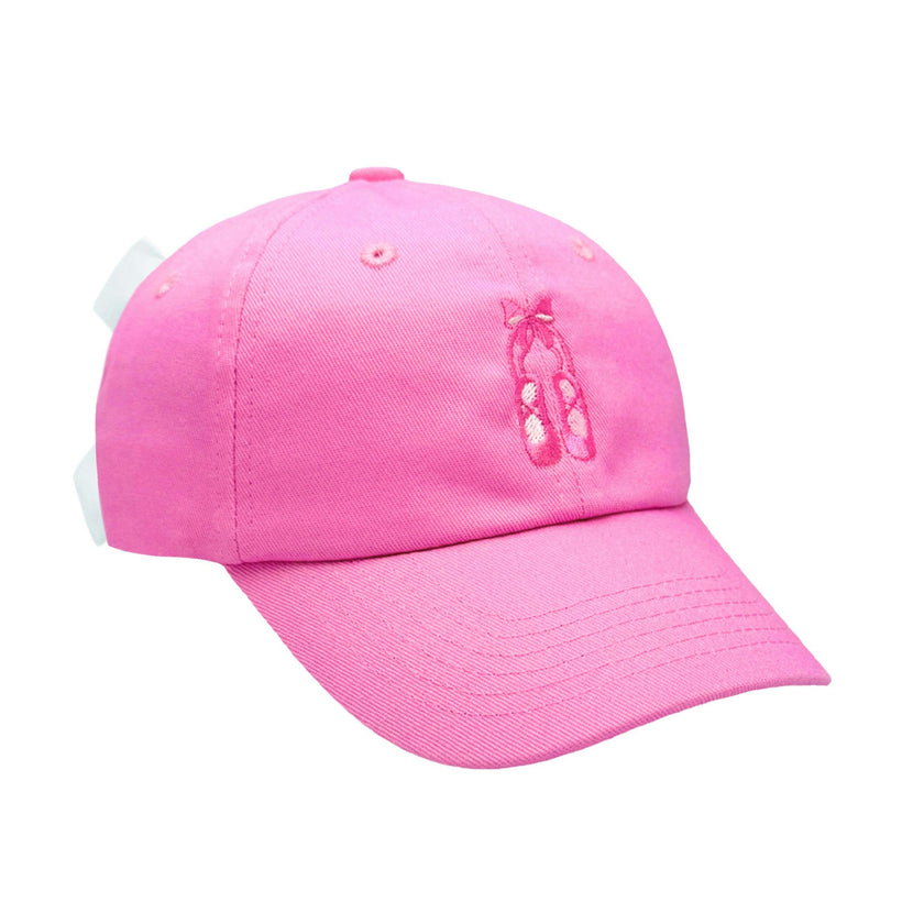 Ballet Slippers Bow Baseball Hat (Baby/Toddler, Youth)