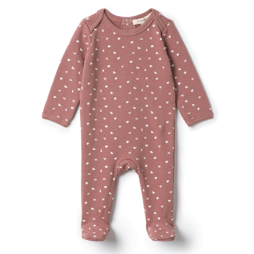 Print Onesie Rosette