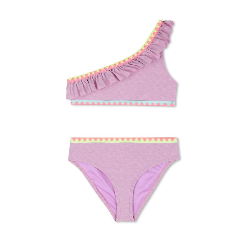 Lilac Kids’ Two‑Piece Swimsuit
