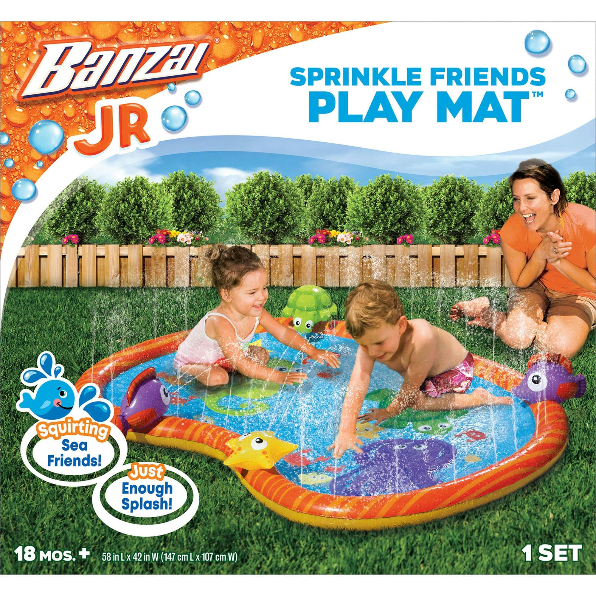 Sprinkle Friends Outdoor Water Play Mat
