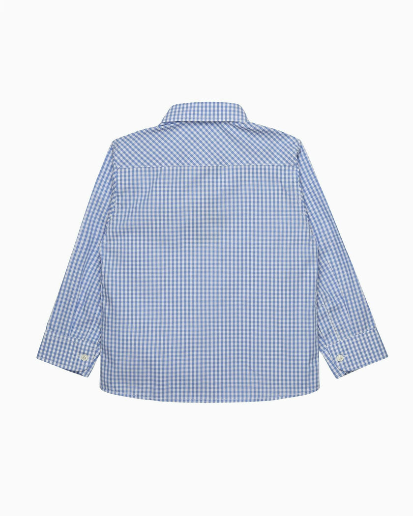 Thomas Shirt in Blue Gingham