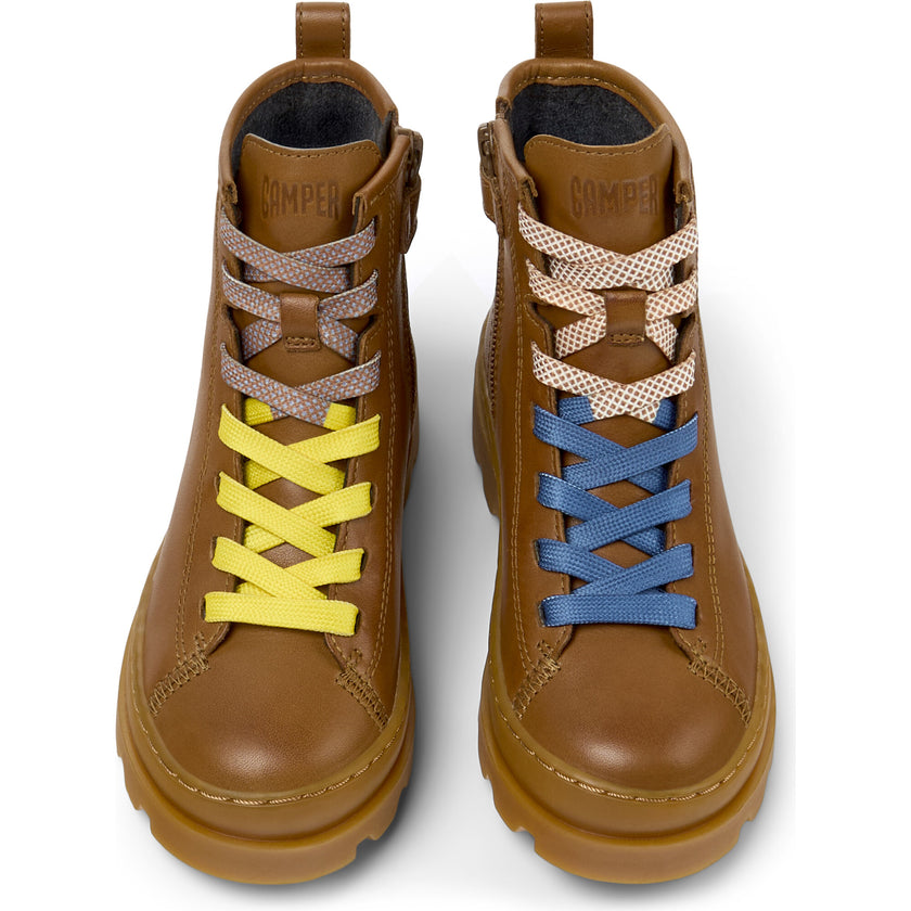 Booties Brutus Twins Kids Brown, Brown