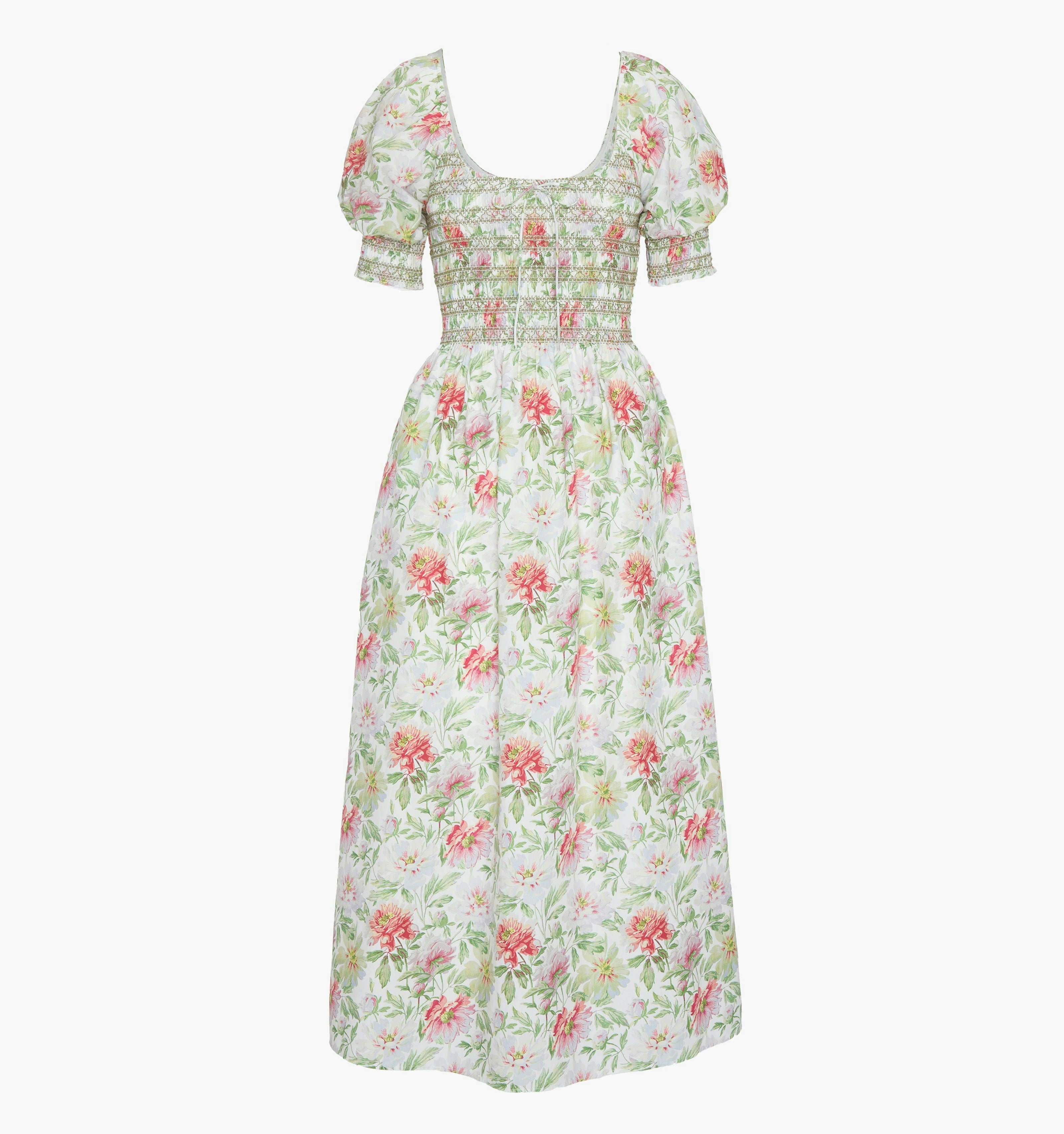 The Madeline Nap Dress - Peony Chintz