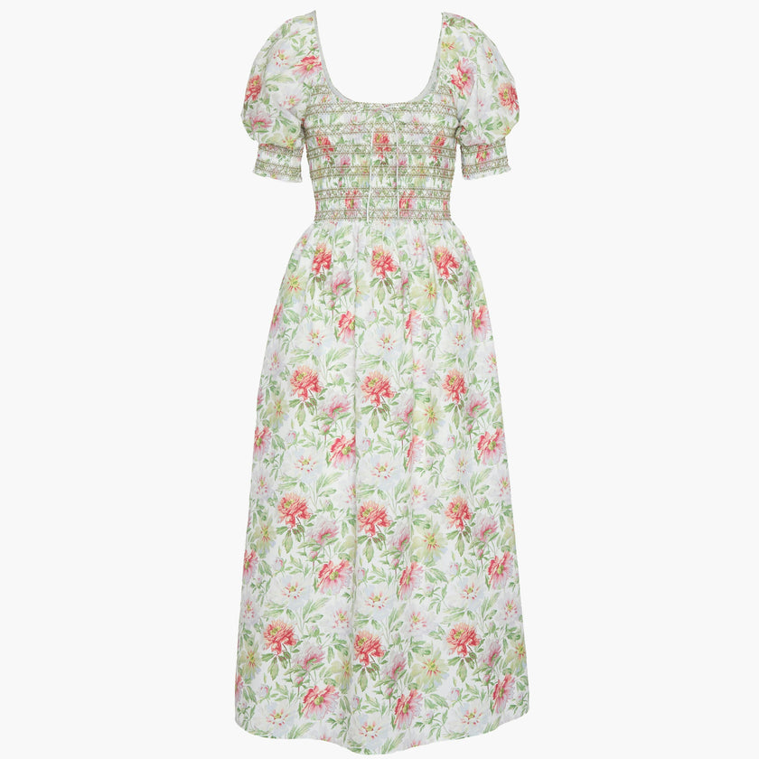 The Madeline Nap Dress - Peony Chintz