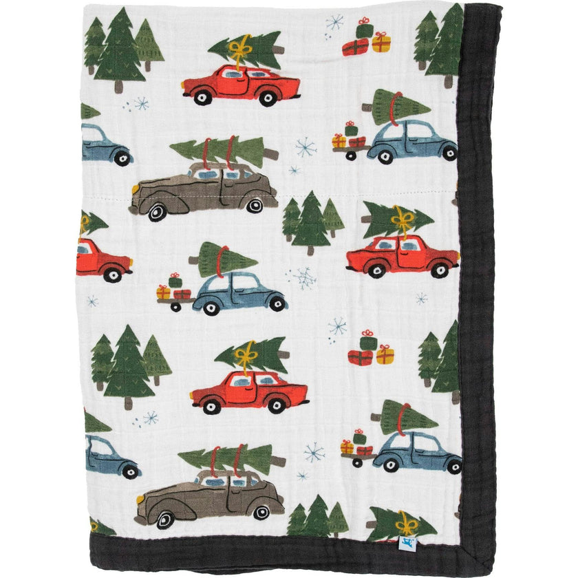 Cotton Muslin Burp Cloth 2 Pack - Porpoise