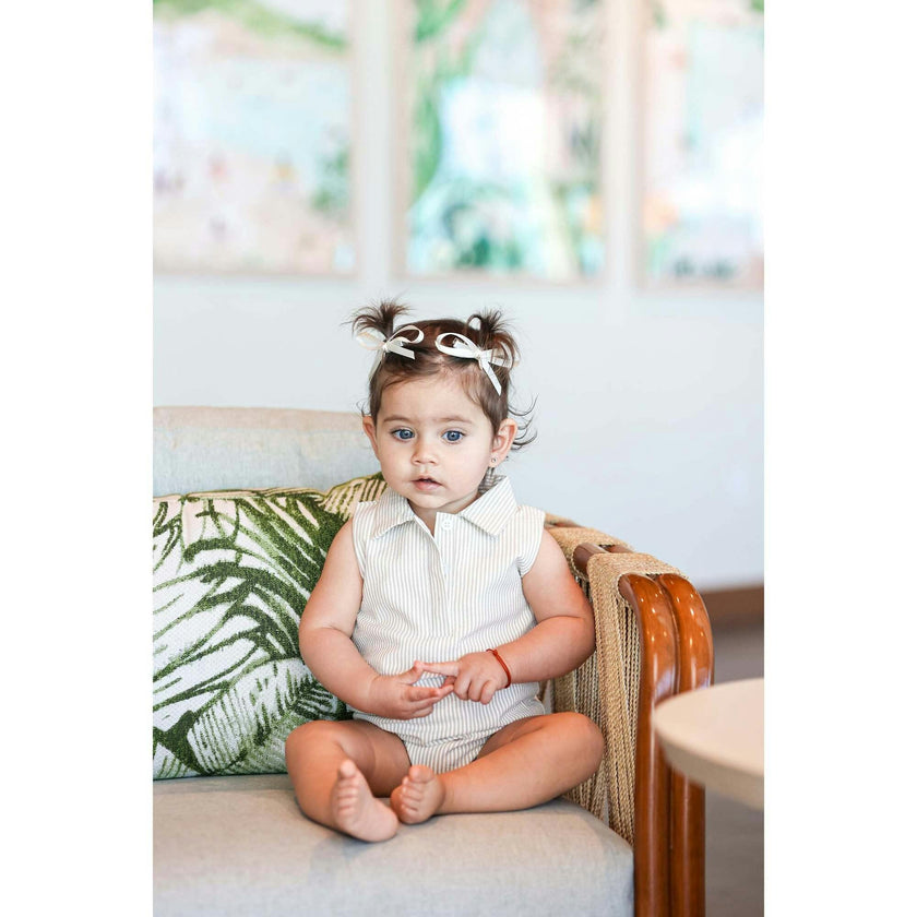 Seersucker Romper