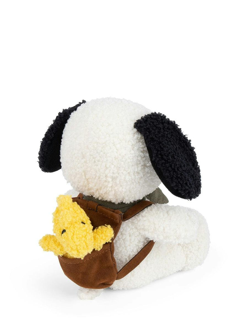 Snoopy with Woodstock in Backpack - 8"