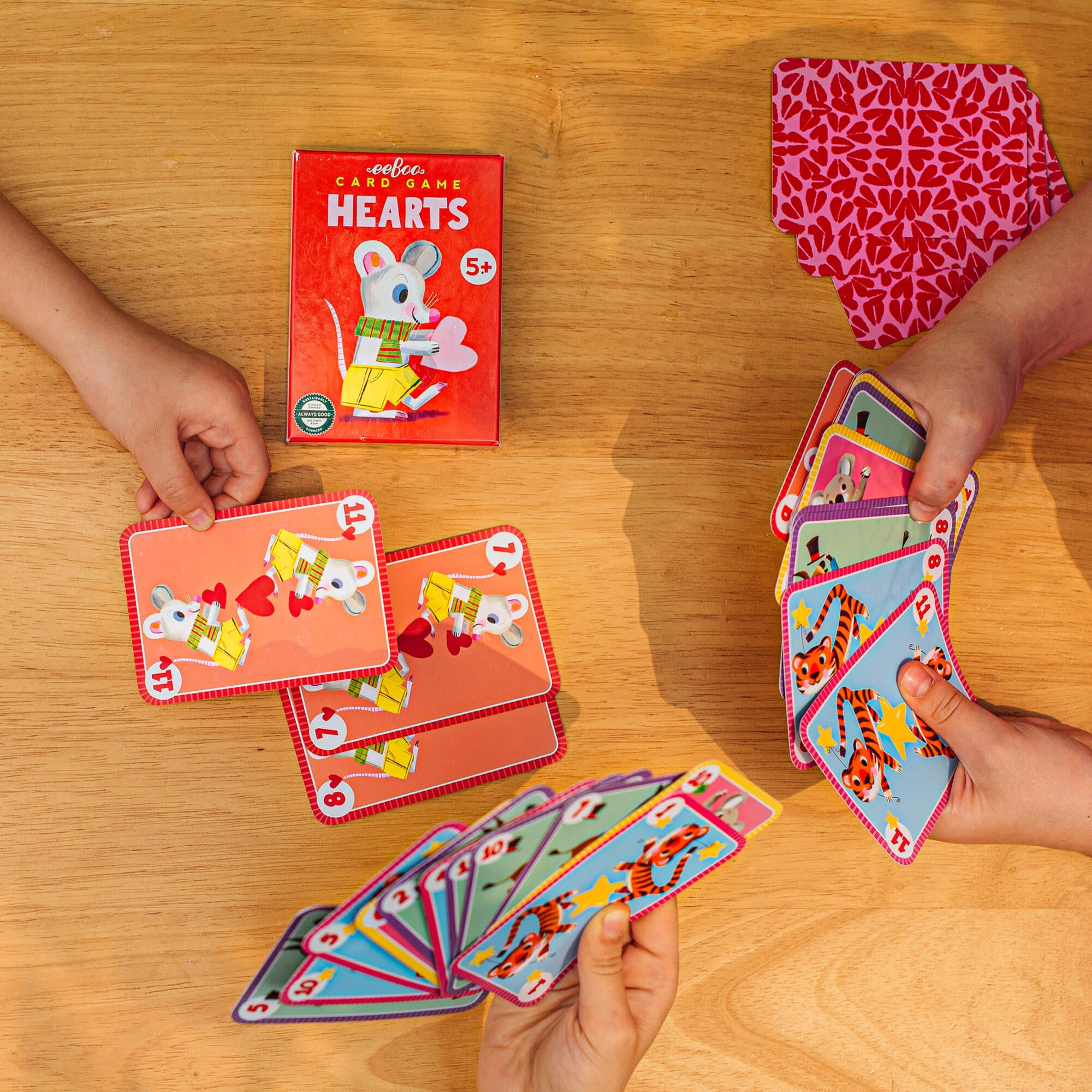 Hearts Playing Card Game