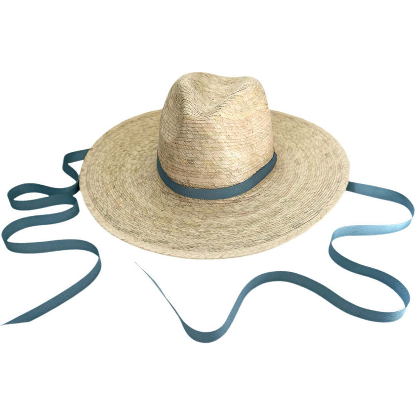Women's Zinnia Classic Short Brim Long & Thin Grosgrain Ribbon Sun Hat
