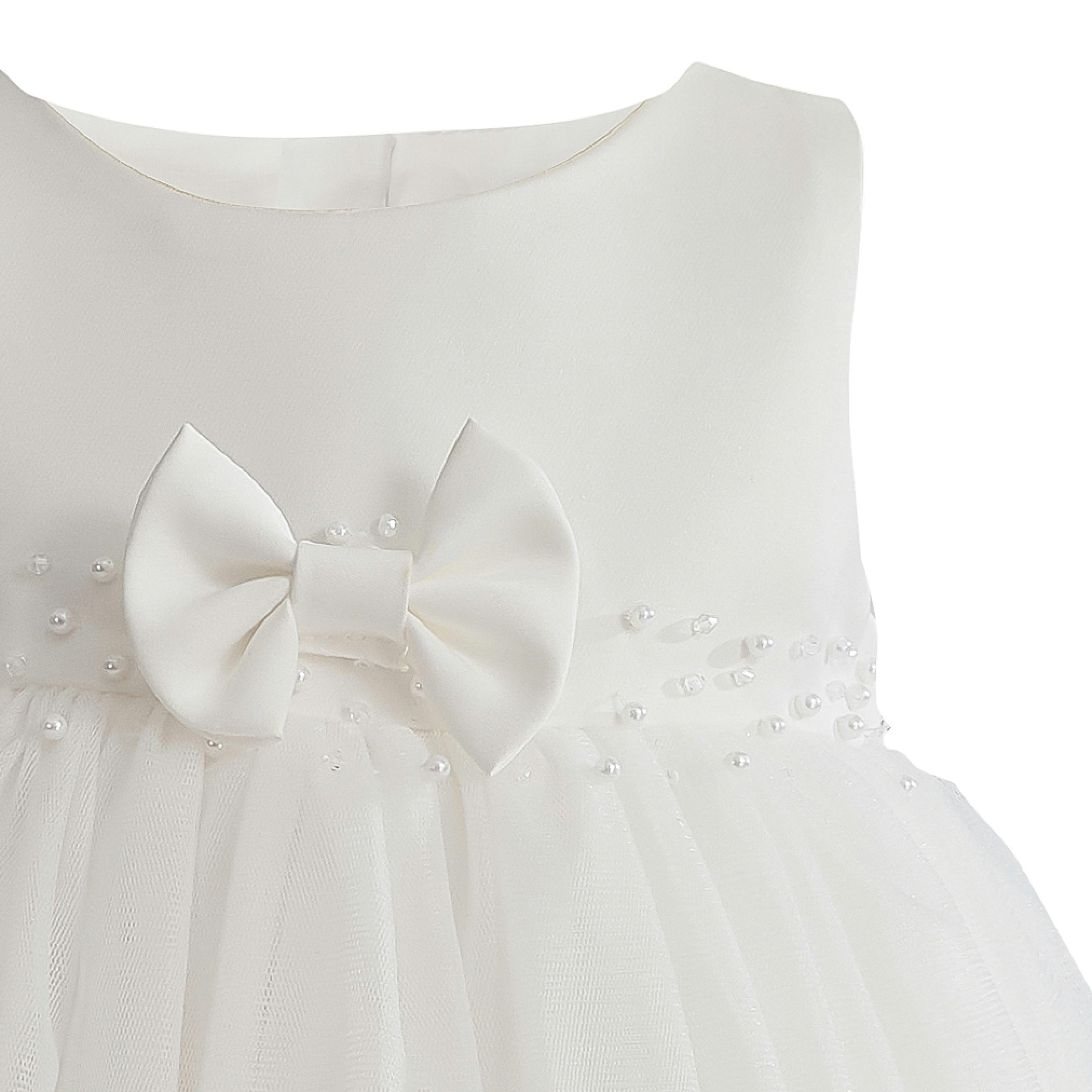 Ivory Oravelle Lace Petal Gown