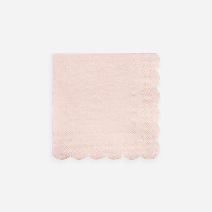 Dusky Pink Small Napkins - Big Multipack