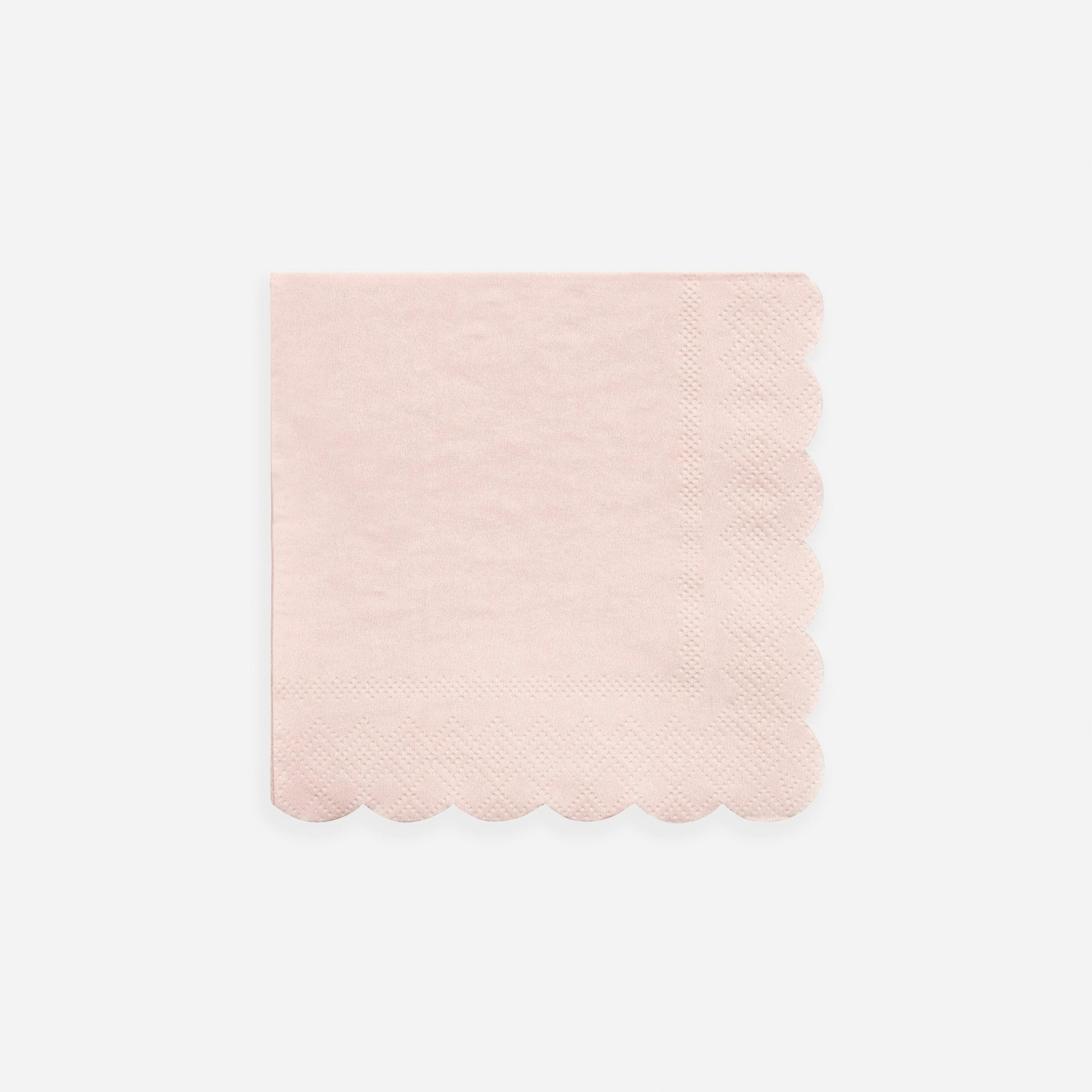 Dusky Pink Small Napkins