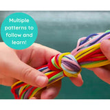 Buddy & Barney: Alphabet Lacing Cards - 52pc