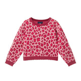 Two-Piece Sweater Set | Pink Leopard