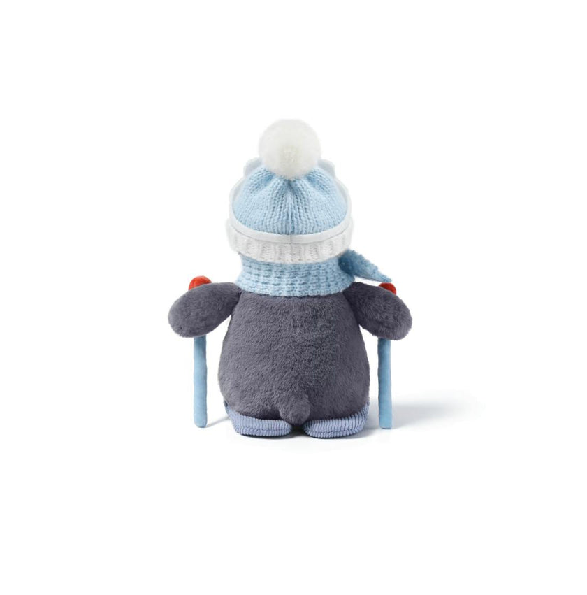 McHugs Skiing Glacier Penguin Winter Weighted Plush 25cm