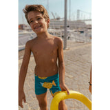 Under The Sea Lycra Shorts, Blue