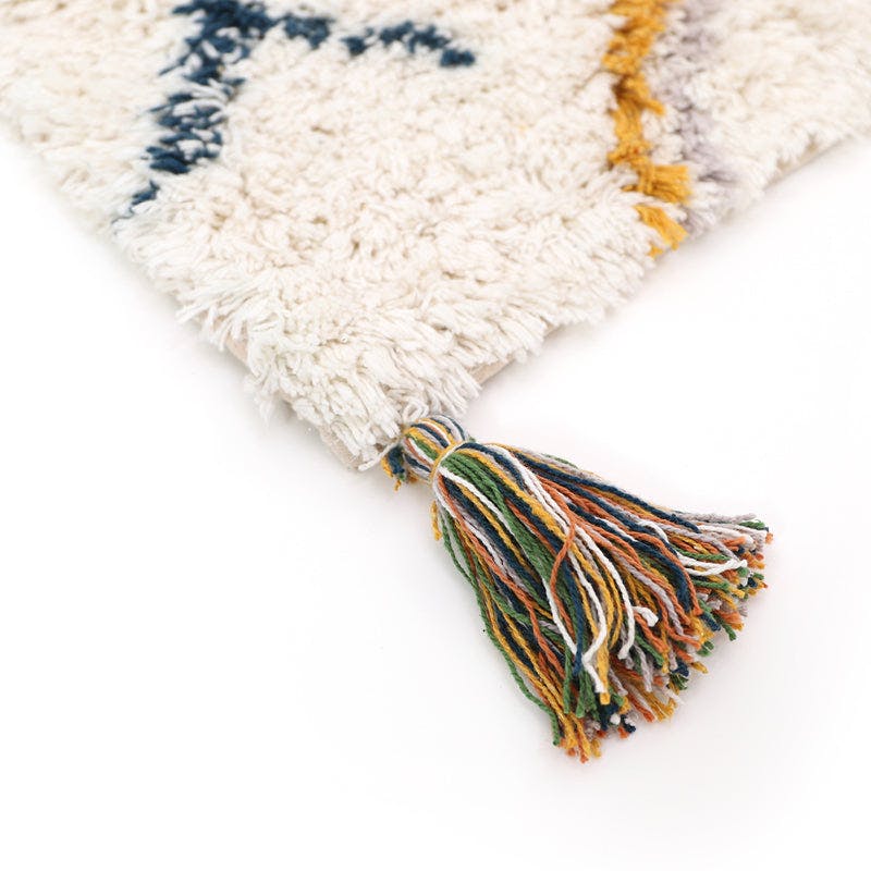 Trishna Berber Style Tassel Rectangular Rug