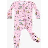 Mermaid Lagoon Bamboo Convertible Footie