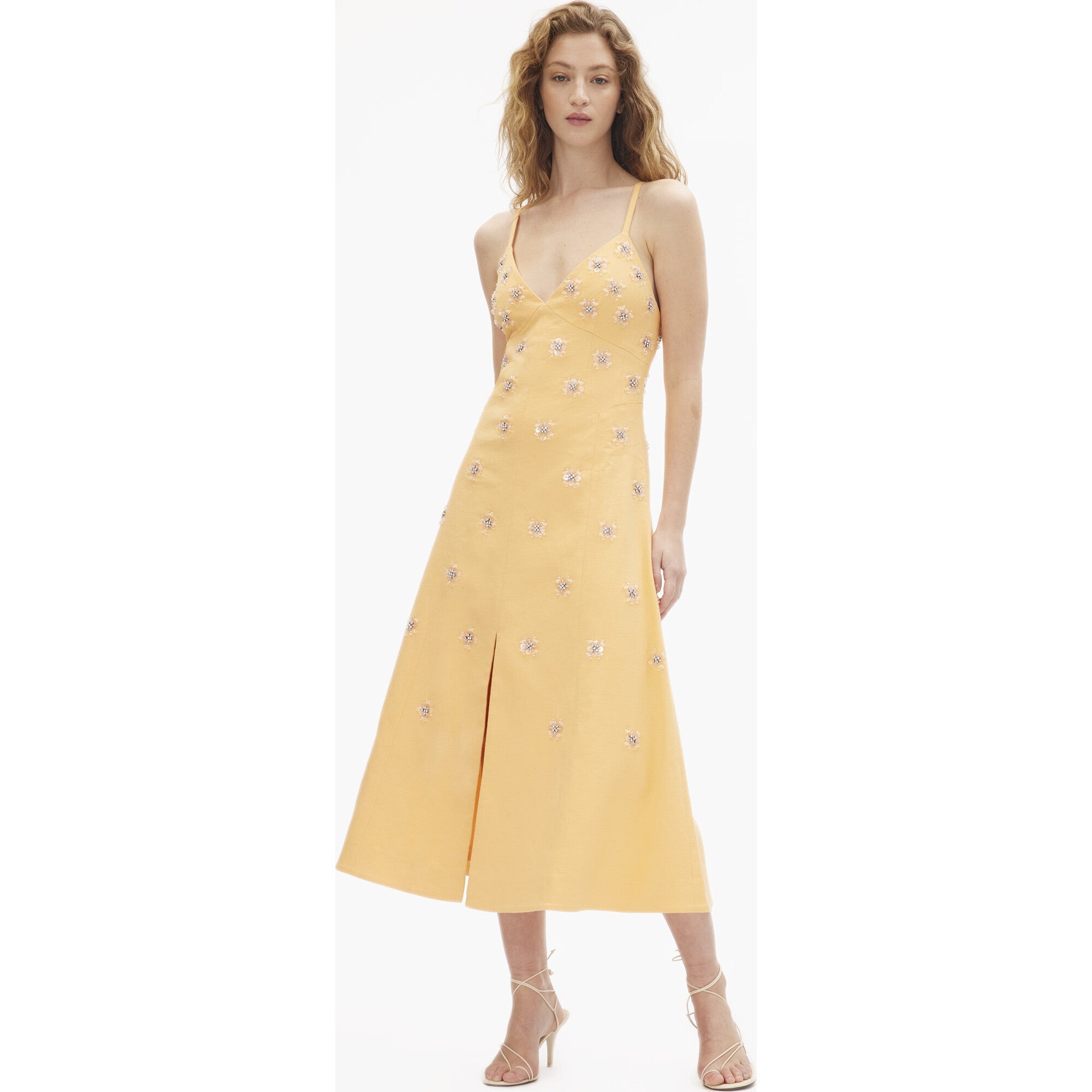 Hendrix Dress, Orange