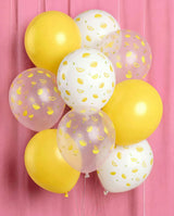 Lemon Balloons - 24 latex balloons