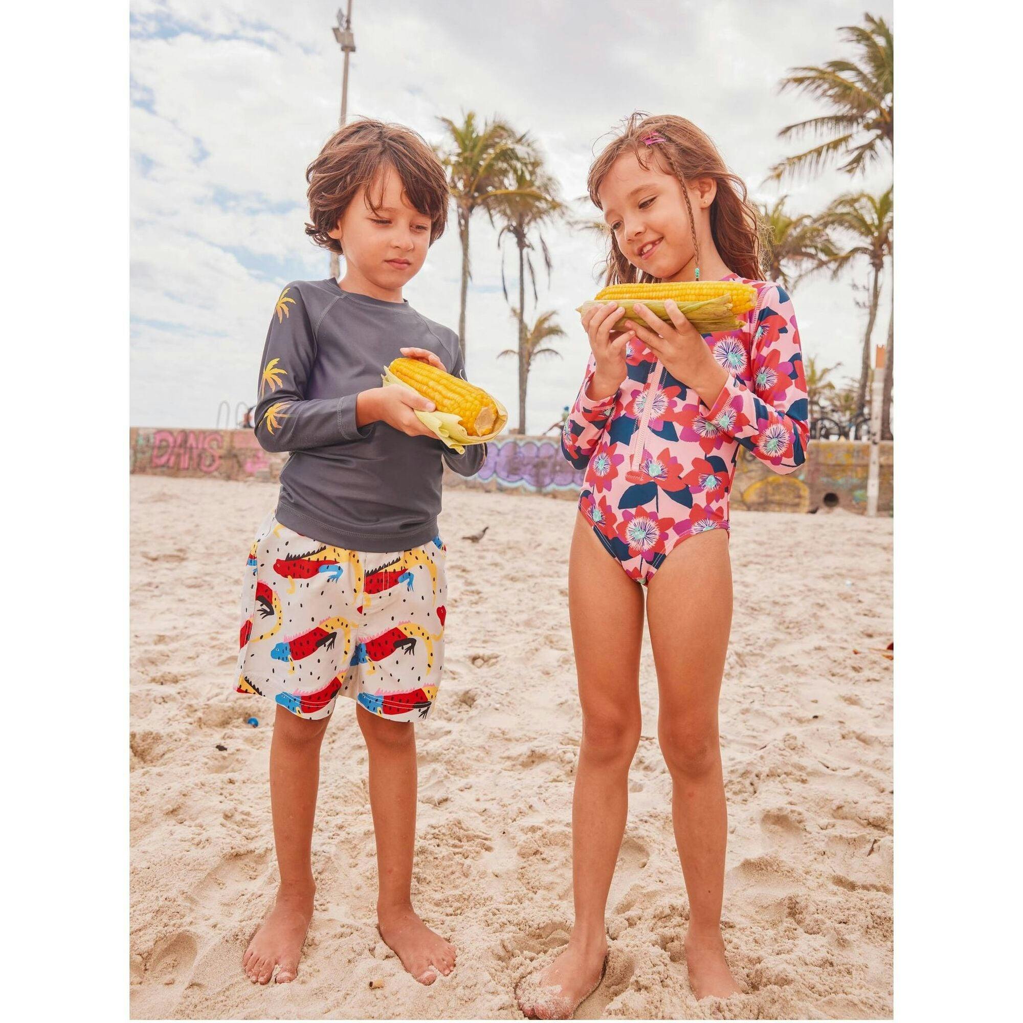 Mid-Length Swim Trunks 2.0, Grey